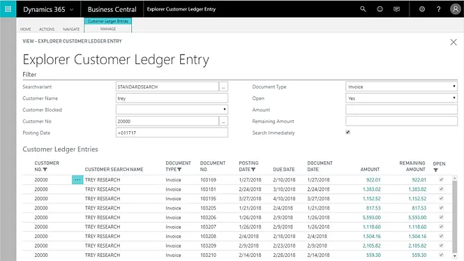 Screenshot unserer Lösung