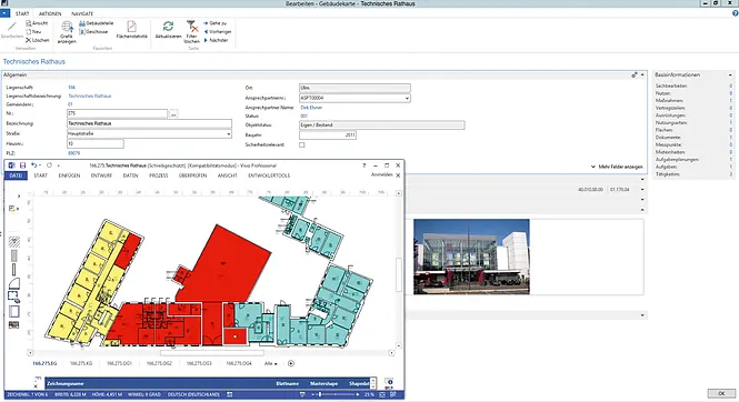 Screenshot unserer Lösung