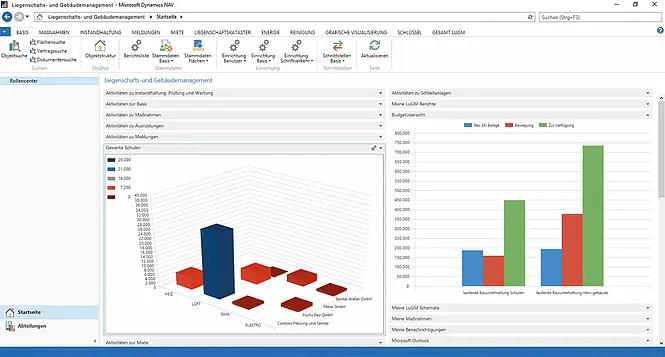Screenshot unserer Lösung